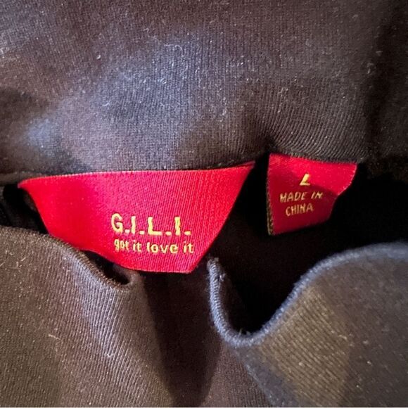 G.I.L.I Got It Love It Sleeveless Mockneck top - Picture 4 of 6